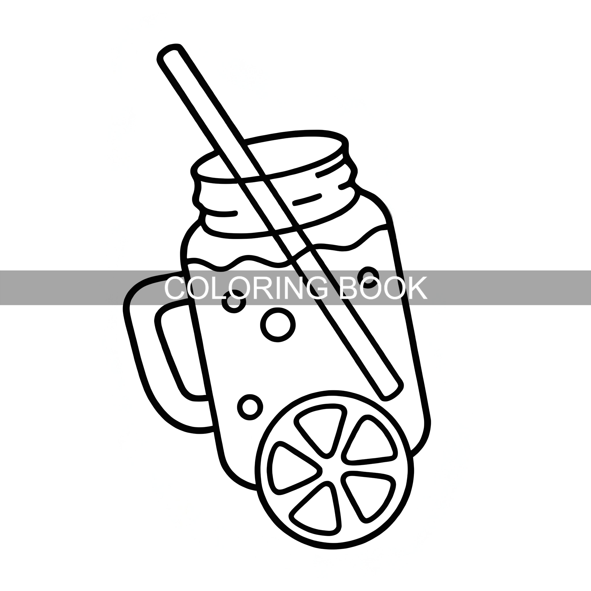 كتاب تلوين الحلويات اللذيذة -  - مراجعة Food And Snacks Coloring Pages وسعره