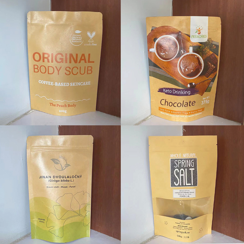 أكياس تغليف مخصصة مطبوعة بشعار - مراجعة Food Snacks Logos وسعره