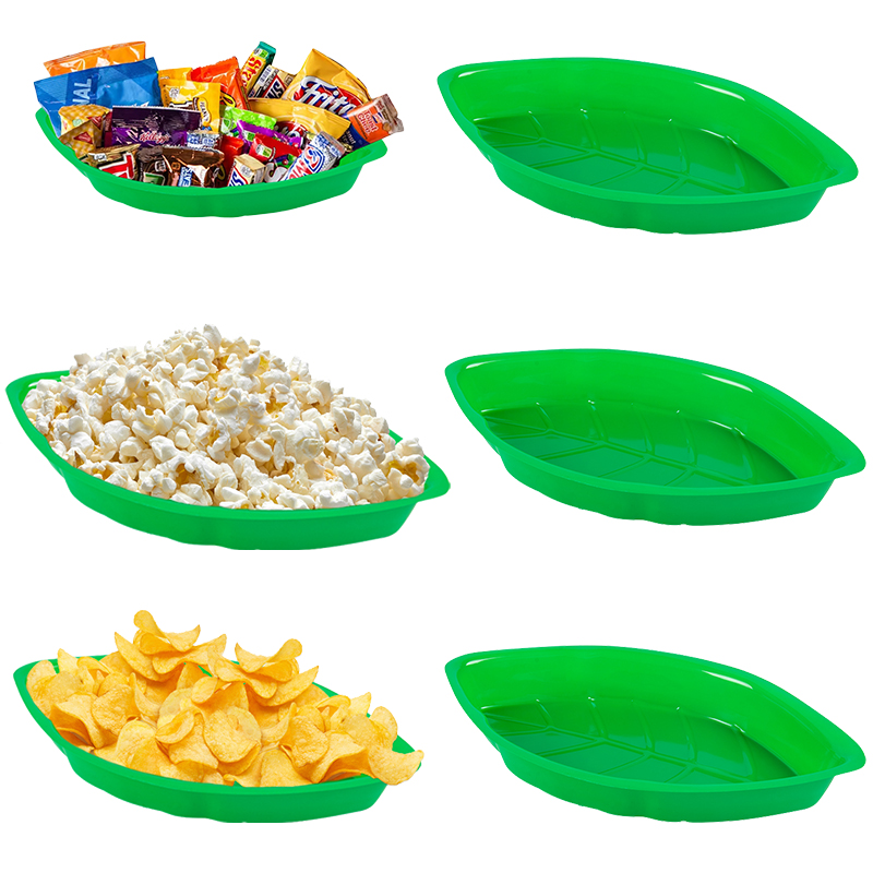 6 قطعة أوراق النخيل شكل الغذاء - مراجعة Food Packed Snacks وسعره