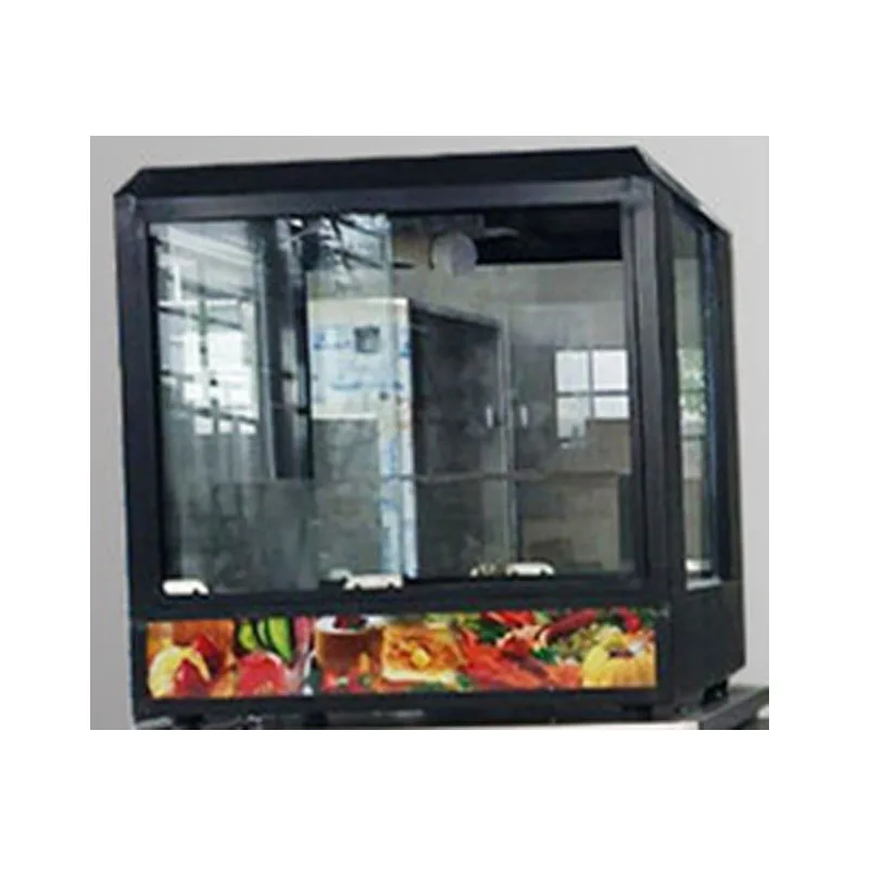 خزانة عرض طعام ساخن زجاجية بال - مراجعة Food Snacks Restaurant وسعره