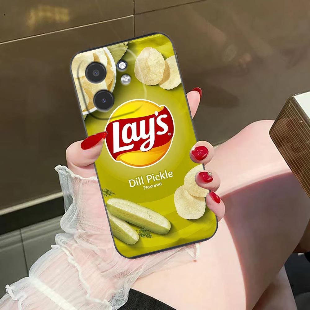 غطاء هاتف على شكل وجبة خفيفة م - مراجعة Food Snacks Logos وسعره