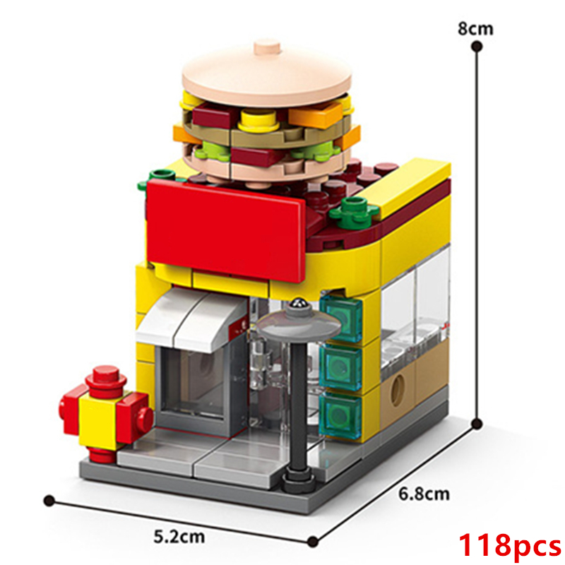 مجموعة مكعبات بناء جديدة لتصمي - مراجعة Food And Snacks Ideas وسعره