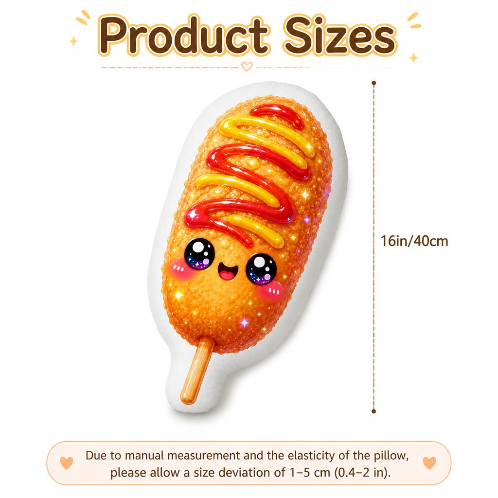 وسادة قطيفة لطيفة على شكل كورن - مراجعة Korean Food Snacks وسعره