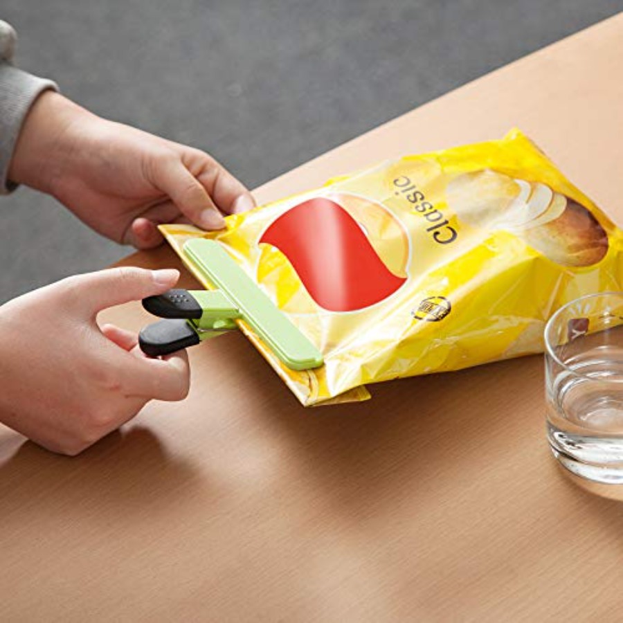 6 مشابك أكياس ورقية، مقاس 6 بو - مراجعة Food Packed Snacks وسعره