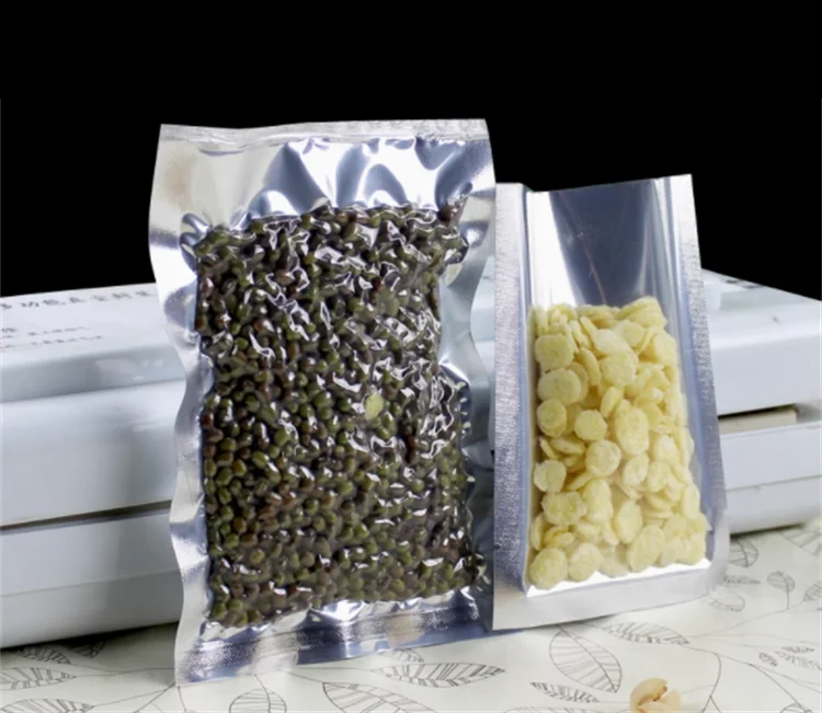 100 عبوة من أكياس مسطحة لامعة  - مراجعة Food Packed Snacks وسعره